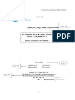 Contoh Format Laporan KP