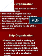 Ship Crew Organization
