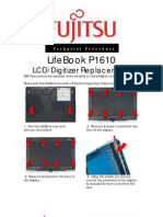 Fujitsu P1610 - LCD and Digitizer