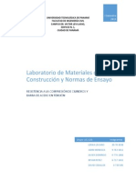 resistencia a la compresion de cilindros y barras de acero en tension