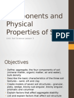 3 Components and Physical Properties of Soil