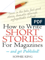 How To Write Short Stories For Magazines