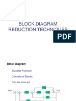 Block Diagram Reduction Techniques