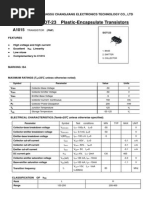 SOT-23 Plastic-Encapsulate Transistors: Jiangsu Changjiang Electronics Technology Co., LTD