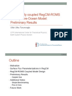 Presentation About RegCM-ROMS Coupled Model in RegCM Workshop 2012