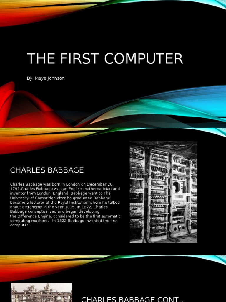 Charles Babbage: Father of Computing | PDF