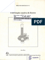 Produção de licores