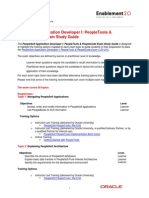 PeopleSoft Application Developer 1 Certification Study Guide - 1Z0-241