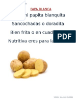 Papa Blanca Informe