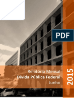 Relatório Mensal Da Dívida Pública Federal - Junho 2015