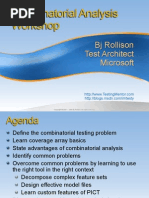 rial Analysis Workshop