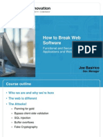 How To Break Web Software