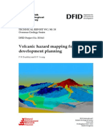 Volcanic Hazard Mapping For Development Planning