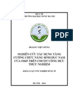 Nghiên cứu tác dụng tăng cường chức năng sinh dục nam của OS35 trên chuột cống đực thực nghiệm PDF