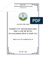 Nghiên cứu thành phần hóa học lá đu đủ rừng (Trevesia palmata (Roxb. & Lindl) Vis) PDF