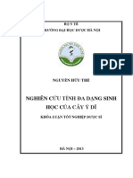 Nghiên cứu tính đa dạng sinh học của cây ý dĩ PDF