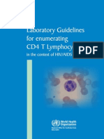 Laboratory Guide Enumerating CD 4 t Lymphocytes