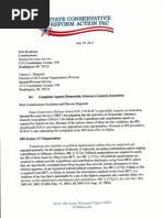 SCRAP's complaint of DAGA