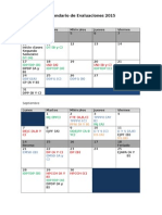 Calendario 2015-2 Primera Propuesta
