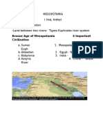 Bronze Age of Mesopotamia 4 Important Civilization