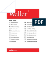 Weller WHP 3000 User Manual (Multi-Lang)