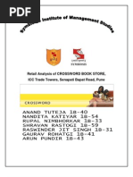 Download Retail Analysis of Crossword Book Store by anand4444 SN27316634 doc pdf