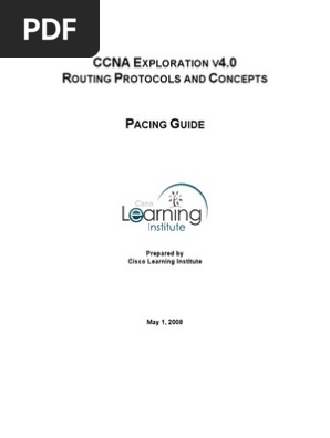Pacing Guide