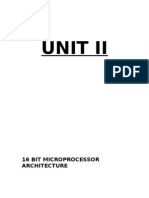 Unit II 16 Bit Microprocessor Architecture 9