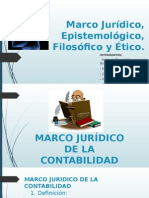 Marco Jurídico, Epistemológico, Filosófico y Ético