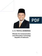 Bio Data Minister Tifatul Sembiring