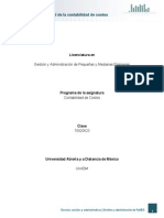 Unidad 1- Preambulo General de La Contabilidad de Costos