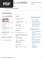 Enterprise Rental Invoice Summary | PDF | Renting | Motor Vehicle