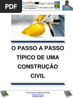 O Passo a Passo típico de uma Construção Civil