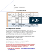 Listado Investigaciones Previas Técnicas de Panadería 3tk