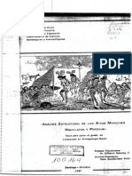 Análisis Estructural de Los Ritos Mapuche Ngillatun y Püntevün