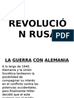 Revolución Rusa y Mexicana