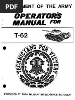 Download Russian T-62 Medium Tank - Operators Manual by Denis SN27319696 doc pdf