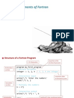 Elements of Fortran 77