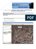 Gps Tracks Google Earth