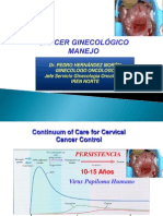 CA Ginecológico Manejo Dr. Hernández