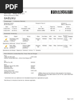 Saeuxu: Eticket Itinerary / Receipt