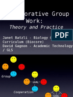 Collaborative Group Work:: Theory and Practice