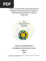 Download Hub Pengetahuan Dan Sikap Remaja Thd Tindakan Hub Seksual Pranikah SMK X Medan by Wieldha El Wahhab SN273209500 doc pdf