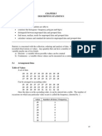 Chapter 5 - Descriptive Statistics