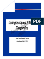 Laringoscopios y Tubos