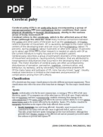 Download Cerebral Palsy by jascocasee SN27322120 doc pdf
