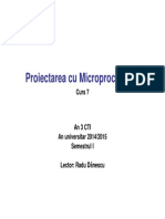 proiectare cu microprocesoare