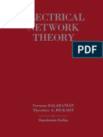 Electrical Network Theory
