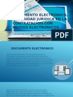 Documento Electronico, Seguridad Juridica en La Contratacion