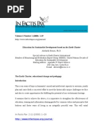 Download Education for Sustainable Development Based on the Earth Charter by Daisy SN27322759 doc pdf